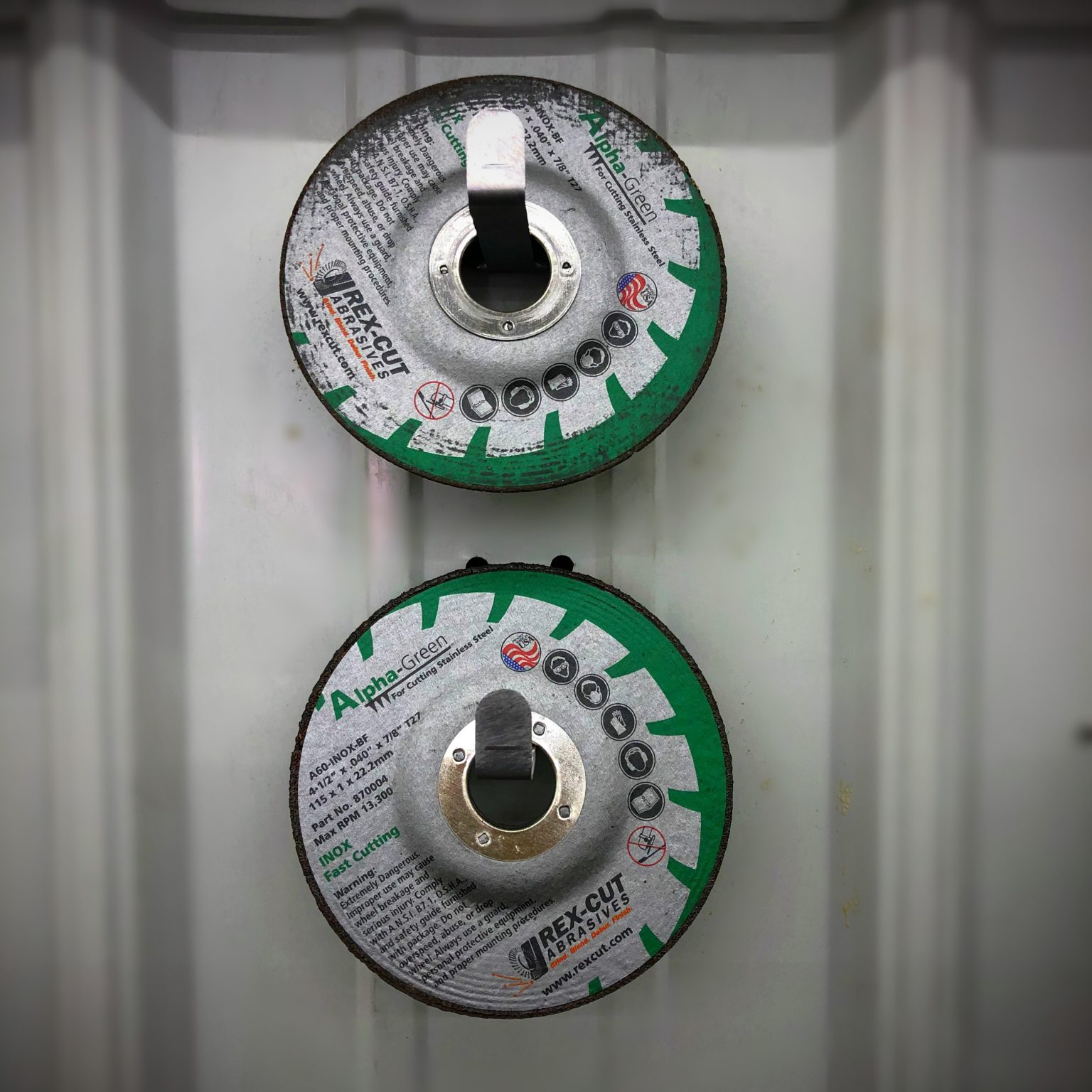 Angle Grinder Disk Storage Hook Offroad Anonymous