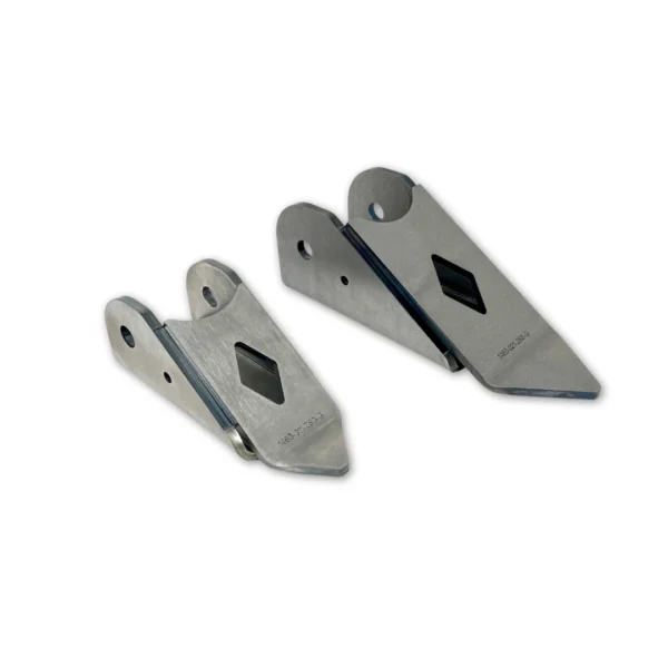 Pair of angled link brackets