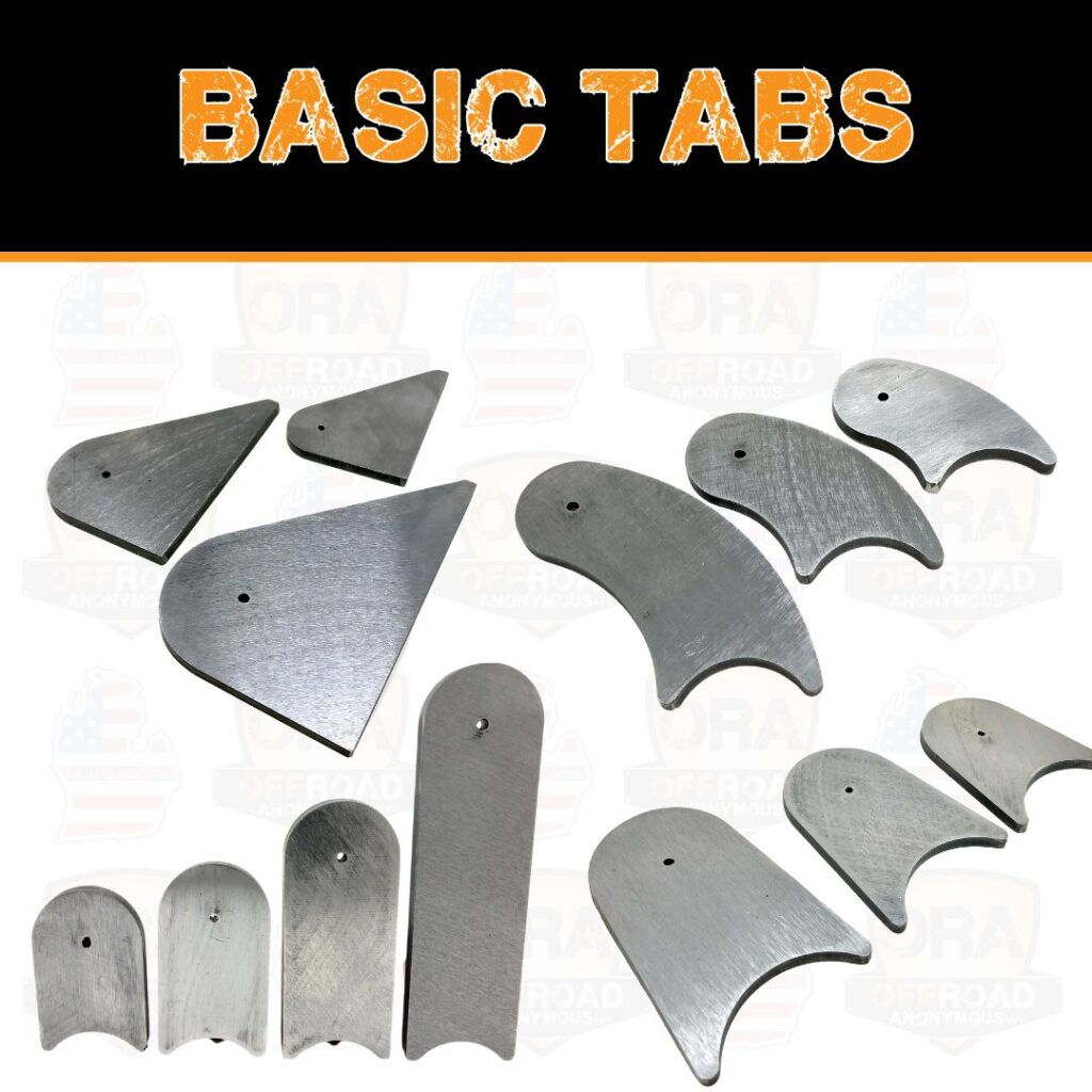 Bracket Tab Fabrication Parts - Offroad Anonymous