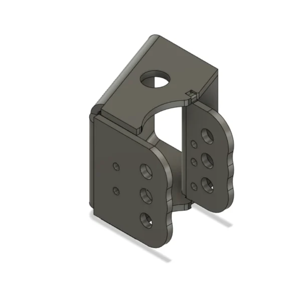 Adjustable frame link mount bracket