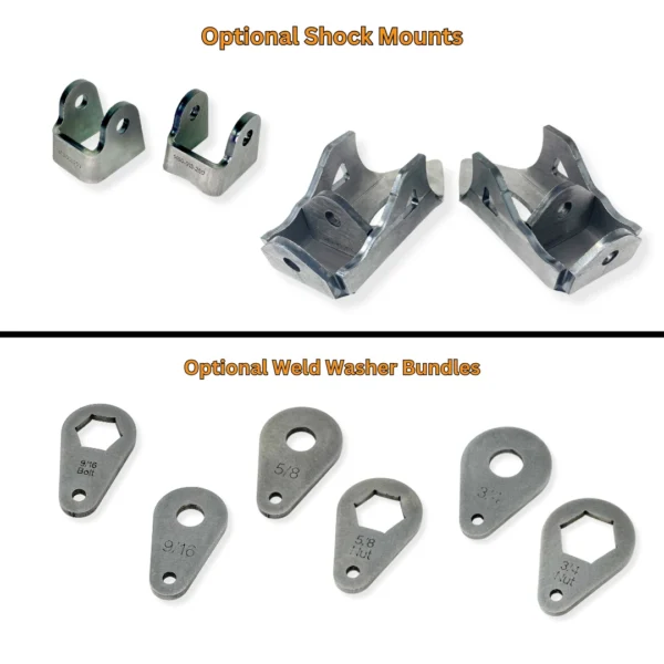 Universal Triangulated 4 Link Bracket Kit