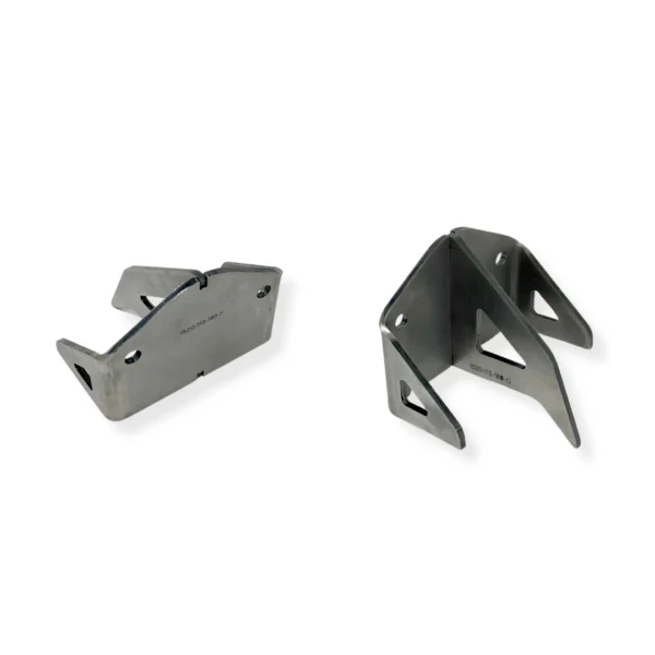 Laser-cut 3/16 steel flanges for Jeep TJ front shock tower brace