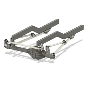 Universal Radius Arm Bracket Kit - Axle Mount