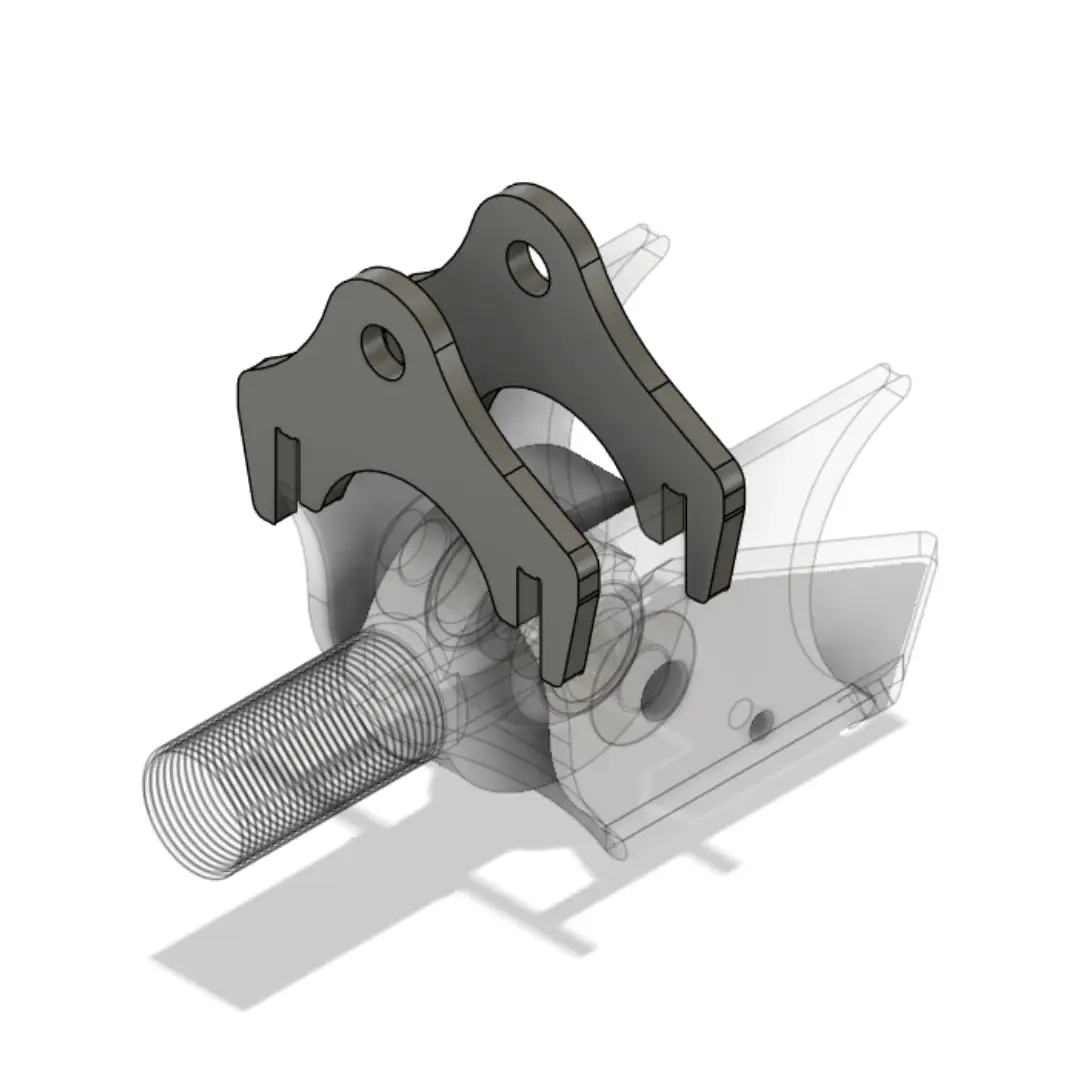 Link-Bracket-Shock-tab-assembly